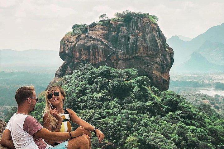 Kandy to Sigiriya Day Tour and Dambulla cave temple with private vehicle