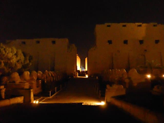Karnak Temple Sound and Light Show in Luxor
