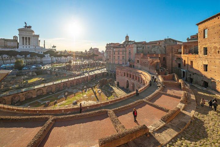 Trajan's Markets & Imperial Forums Private Tour with Special Pass & PhD Guide