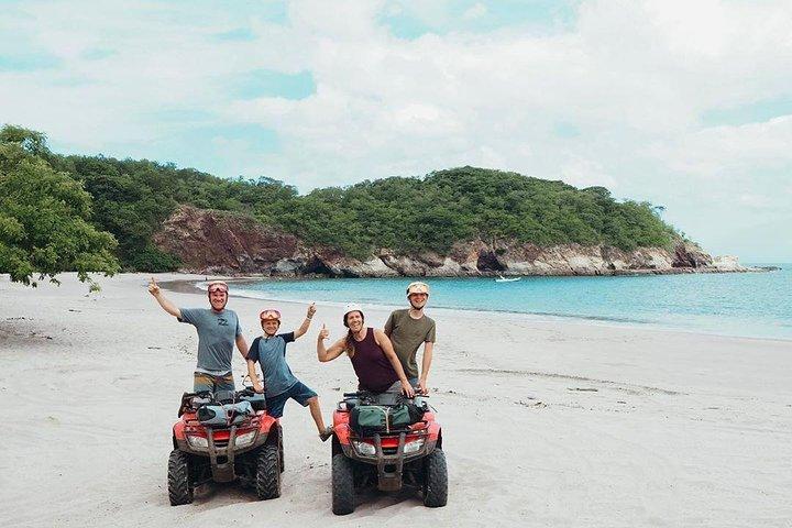 3 Hour ATV Secluded Beach Tour from Tamarindo, Flamingo, Conchal & Grande