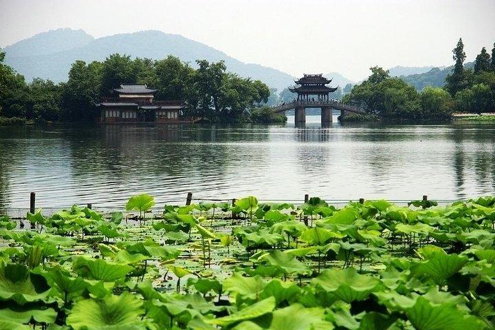Private Hangzhou Day Tour to cruise in West Lake, Tea Plantation & Hefang street