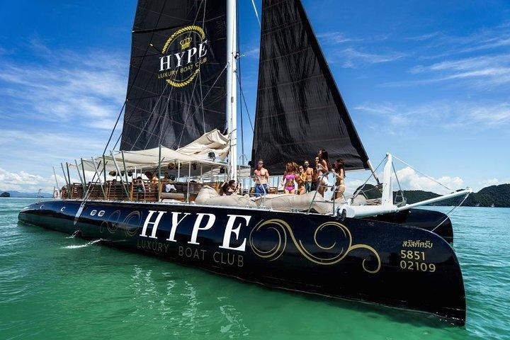 Phuket VIP Hype Luxury Boat Cruise with Party & DJ Vibes