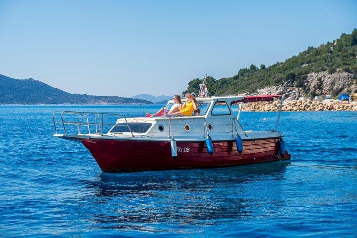 Private boat tour- explore the islands, find hidden caves and try snorkelling