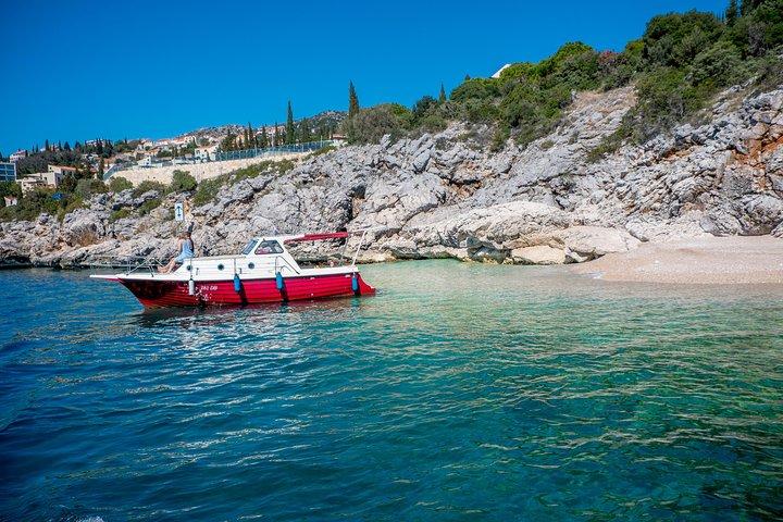 Private boat tour- explore the islands, find hidden caves and try snorkelling