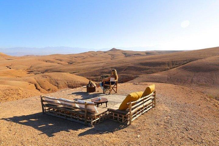 Agafay Desert & Majestic Atlas Mountains Day Trip From Marrakech and Camel Ride