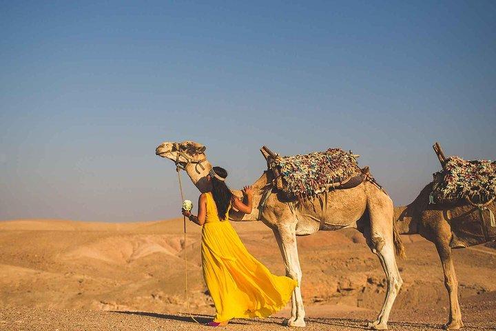 Agafay Desert Day Trip From Marrakech & Camel Ride