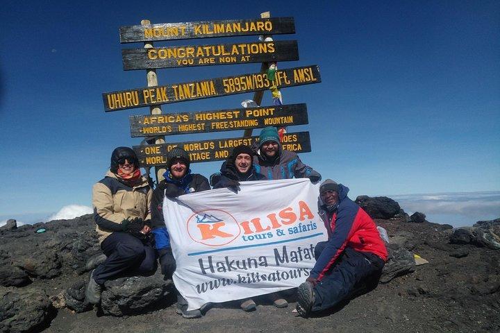 6 Days Lemosho route Climbing Mt. Kilimanjaro