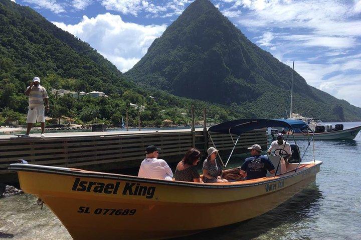 Private Half Day Charter: St Lucia Boat Tour to Soufriere