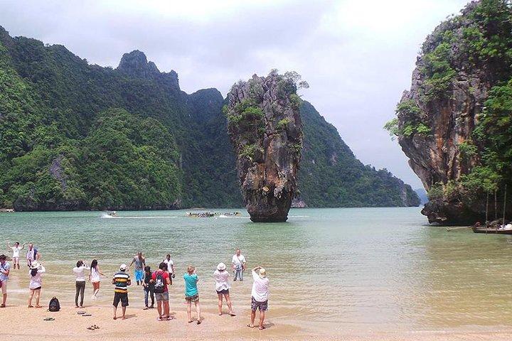 James Bond Island Sightseeing(No Canoeing) Tour by Longtail Boat from Phuket