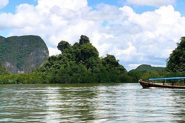 James Bond Island Sightseeing(No Canoeing) Tour by Longtail Boat from Phuket