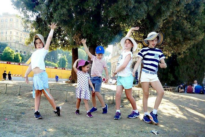 Colosseum Forum Ancient Rome Small Group Tour for Kids Families