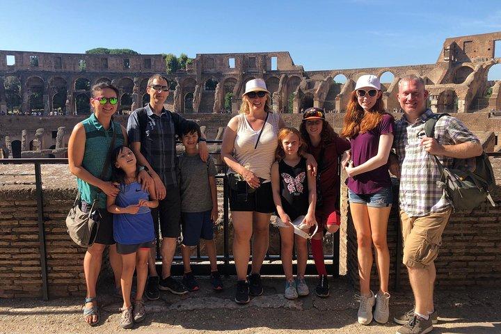 Colosseum Forum Ancient Rome Small Group Tour for Kids Families