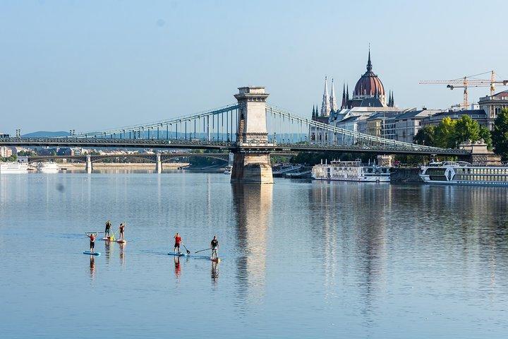 Sunrise SUP to the heart of Budapest