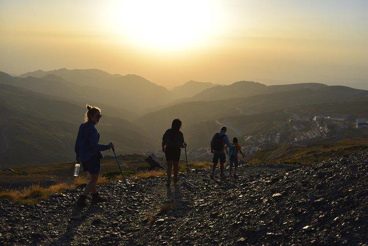 Sunset at 2,500m in Sierra Nevada
