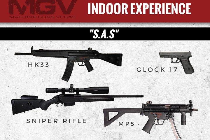 Special Air Services Shooting Range Experience in Las Vegas