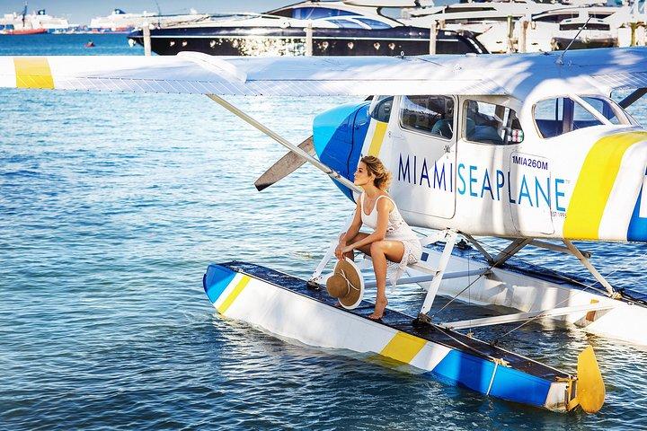 Miami Highlights Private Seaplane Tour with Live Commentary