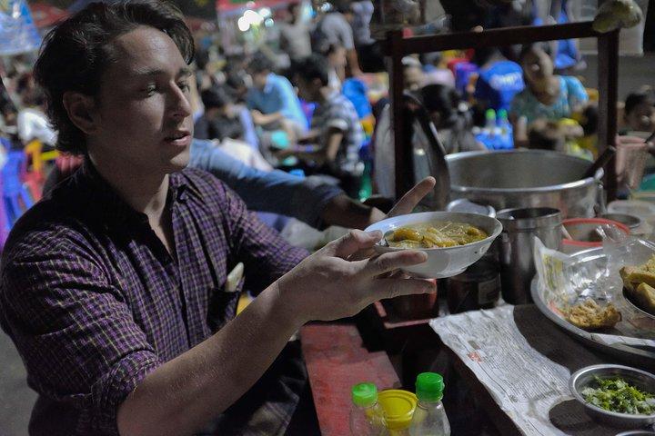 Yangon Evening Street Food and Market Walking Tour