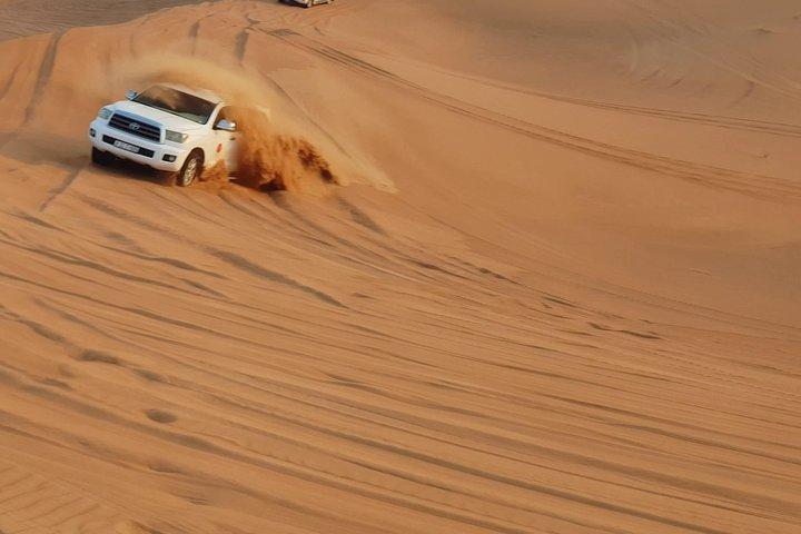 Dubai: Desert Safari, Quad Bike, Camel Ride, and Buffet Dinner
