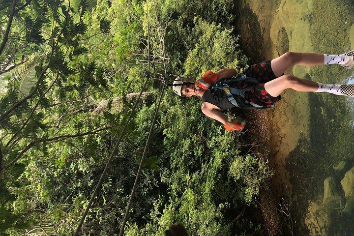 Cave Tubing and Zipline Adventure from Belize City