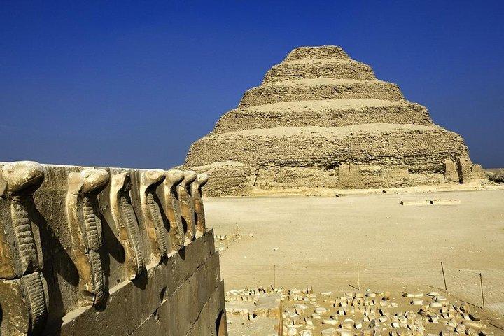 Day Tour To GIZA PYRAMIDS MEMPHIS CITY AND SAKKARA PYRAMID
