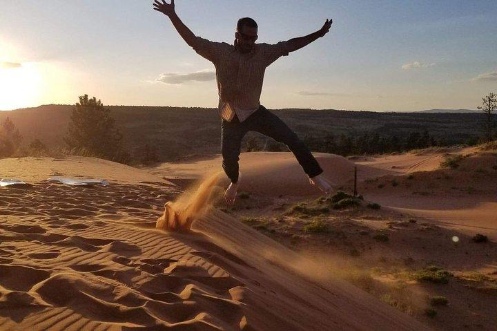 Sunset Sandboarding Peekaboo Slot Canyon UTV Adventure (Private)