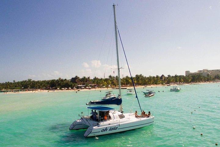 Private Catamaran from Cancun to Isla Mujeres | For up to 25 ppl