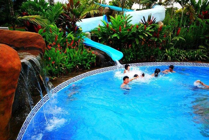 Cathedral Waterfall Hot Springs Adventure Rincon de la Vieja from Playa del Coco
