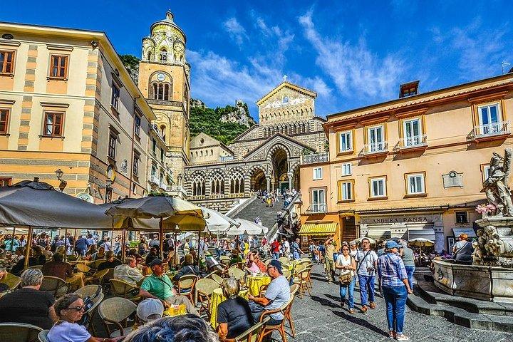 Private Excursion to Pompeii and Amalfi Coast from Naples Cruise Port or Hotel