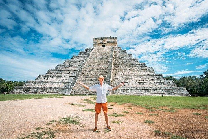Chichen Itza Night Show + Cenote + Valladolid
