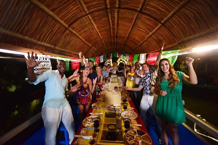 Xoximilco Ticket: Boat Fiesta, Traditional Tasting & Tequila Bar