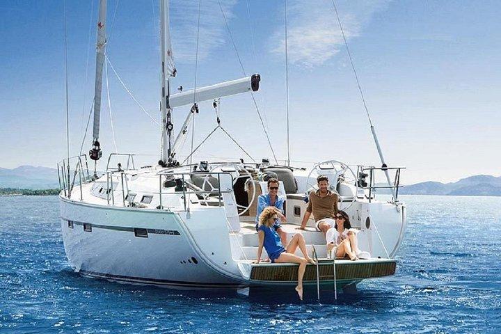 Sailing to Dia Island with lunch on Bavaria 51 Heraklion, Crete