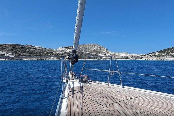 Sailing to Dia Island with lunch on Bavaria 51 Heraklion, Crete