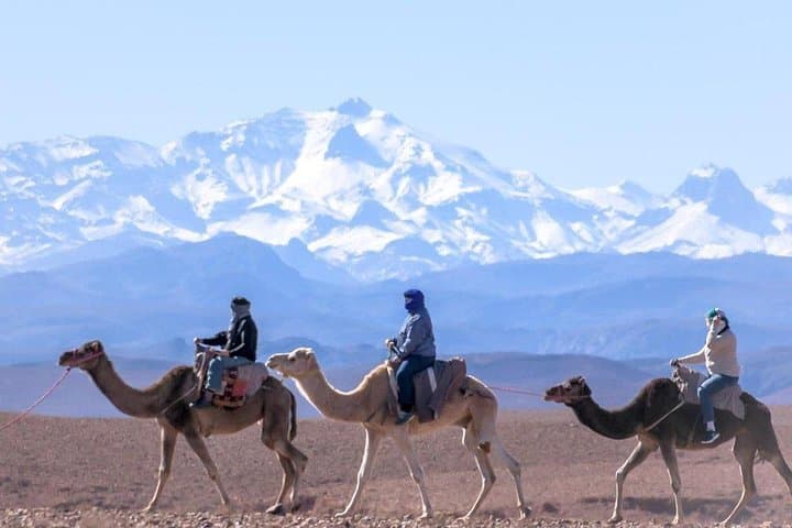 Marrakech: Atlas Mountains & 3 Valleys with waterfall Tour