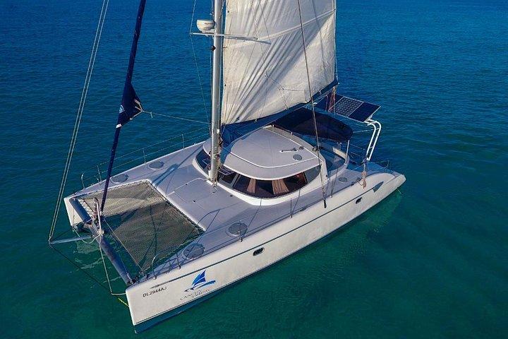 Private Catamaran from Cancun to Isla Mujeres | For up to 30 pepl