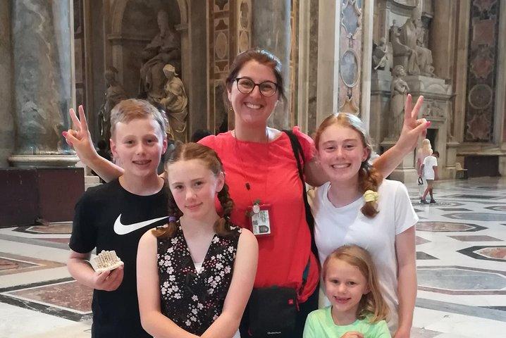 Vatican Tour for Kids & Families in Rome with local guide Alessandra