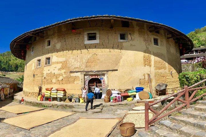 Xiamen Private Day Trip to Fujian Tianluokeng Tulou Cluster