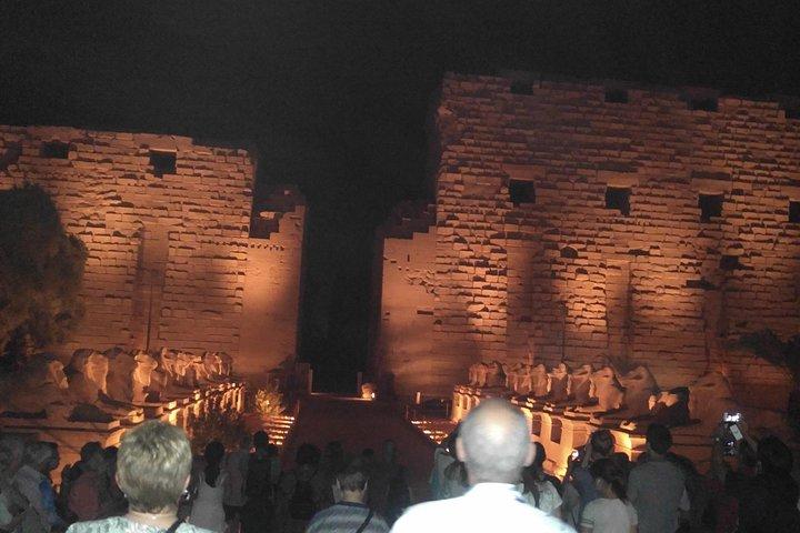 Luxor Karnak Temple Sound and Light Show with Dinner and Transfers