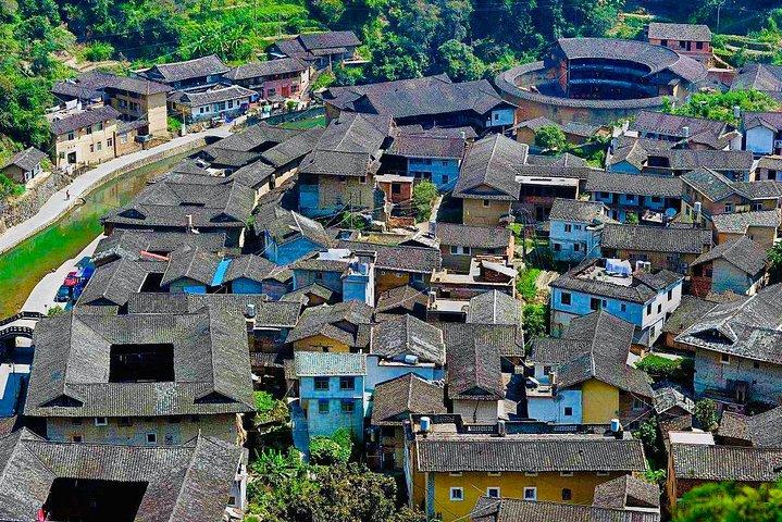 Private Day Tour Tianluokeng Tulou Cluster And Taxia Village From Xiamen