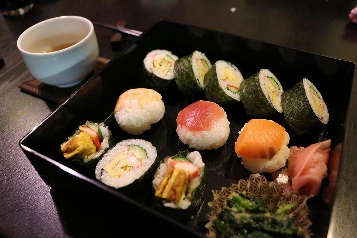 Sushi - Authentic Japanese Cooking Class - the best souvenir from Kyoto!