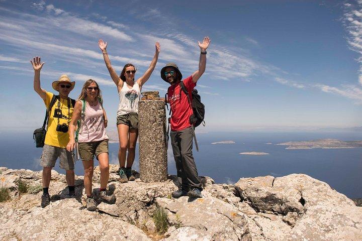 Hiking Mountain Akramitis Rhodes
