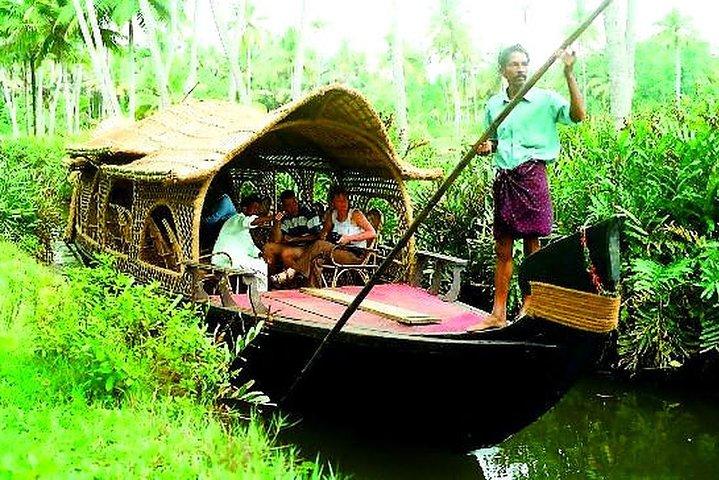 Cochin: Backwater Village Eco Boat Cruise with Lunch