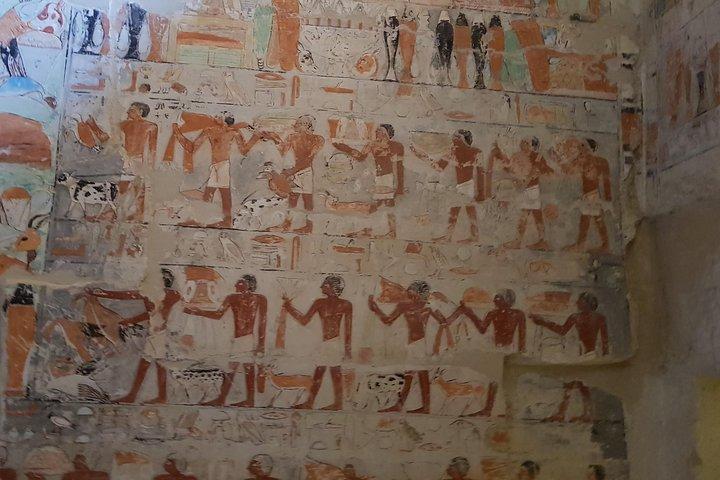 Discover The Mysteries of The Pyramids in Giza & Sakkara & Dahshur With Guide
