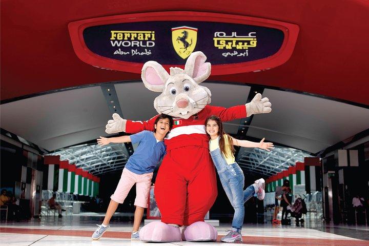 Ferrari World Entry Tickets from Dubai with Transfers from hotel