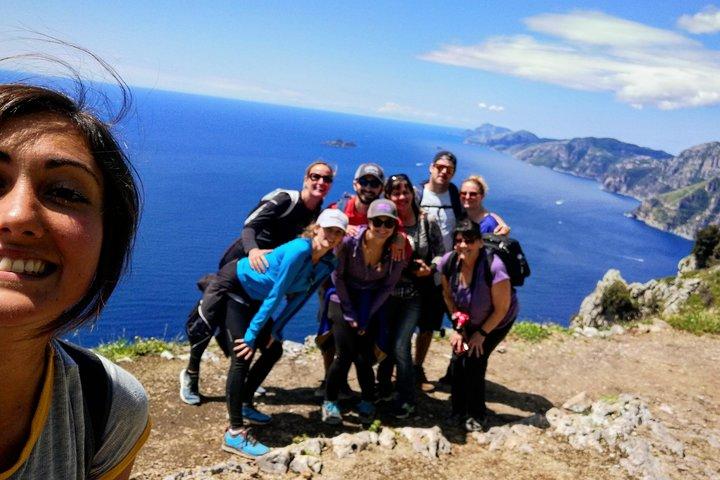 Trail of the gods with local guide Saveria Fiore "Ladybug"