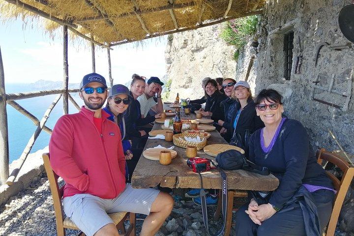 Trail of the gods with local guide Saveria Fiore "Ladybug"