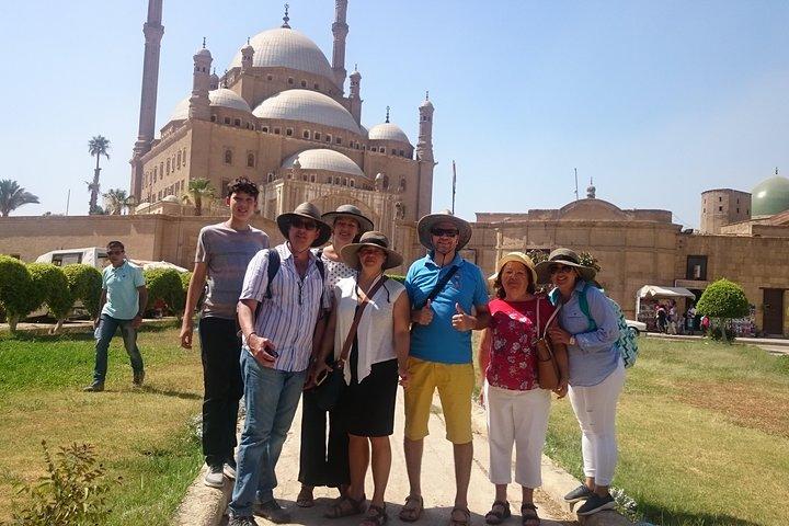8 Hours- Giza Pyramids, Coptic City & Alabaster Mosque with camel ride and Lunch