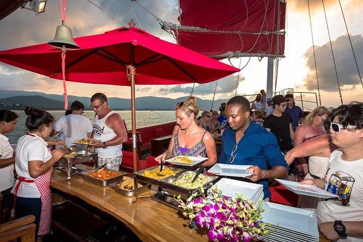 Koh Samui Red Baron Sunset Dinner Cruise with Return Transfer (SHA Plus)