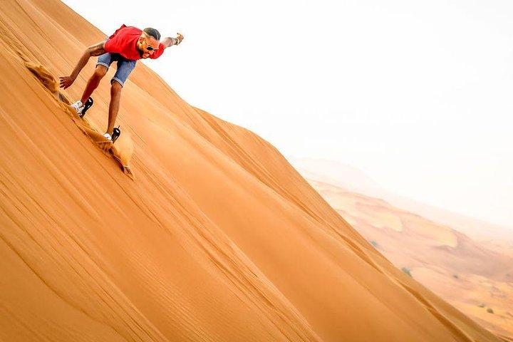 Abu Dhabi 30 minutes Quad Bike Self-drive with Sunset Desert Safari