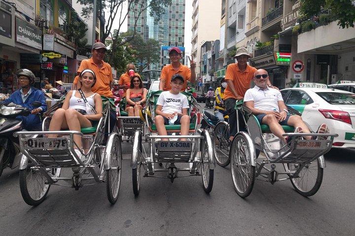 One hour cyclo tour around Saigon