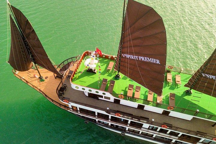 Luxury 4* Cruise 2Days 1night Ha Long Bay - V'spirit Premier Cruise